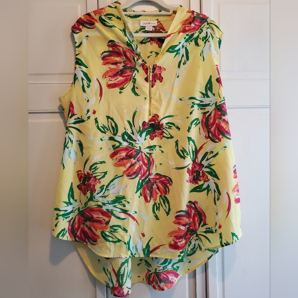 Jaclyn Smith sleeveless top